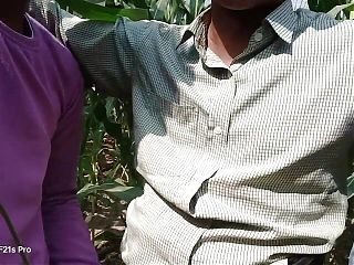Indian Threesome Gay - A farm laborer and a farmer who employs the laborer have sex in a corn field - Gay Movie In Hindi voice 