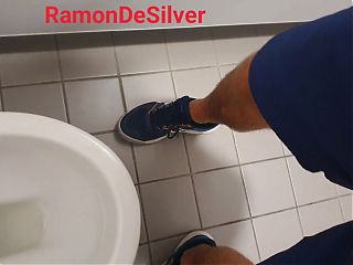 Master Ramon pisses horny after sport